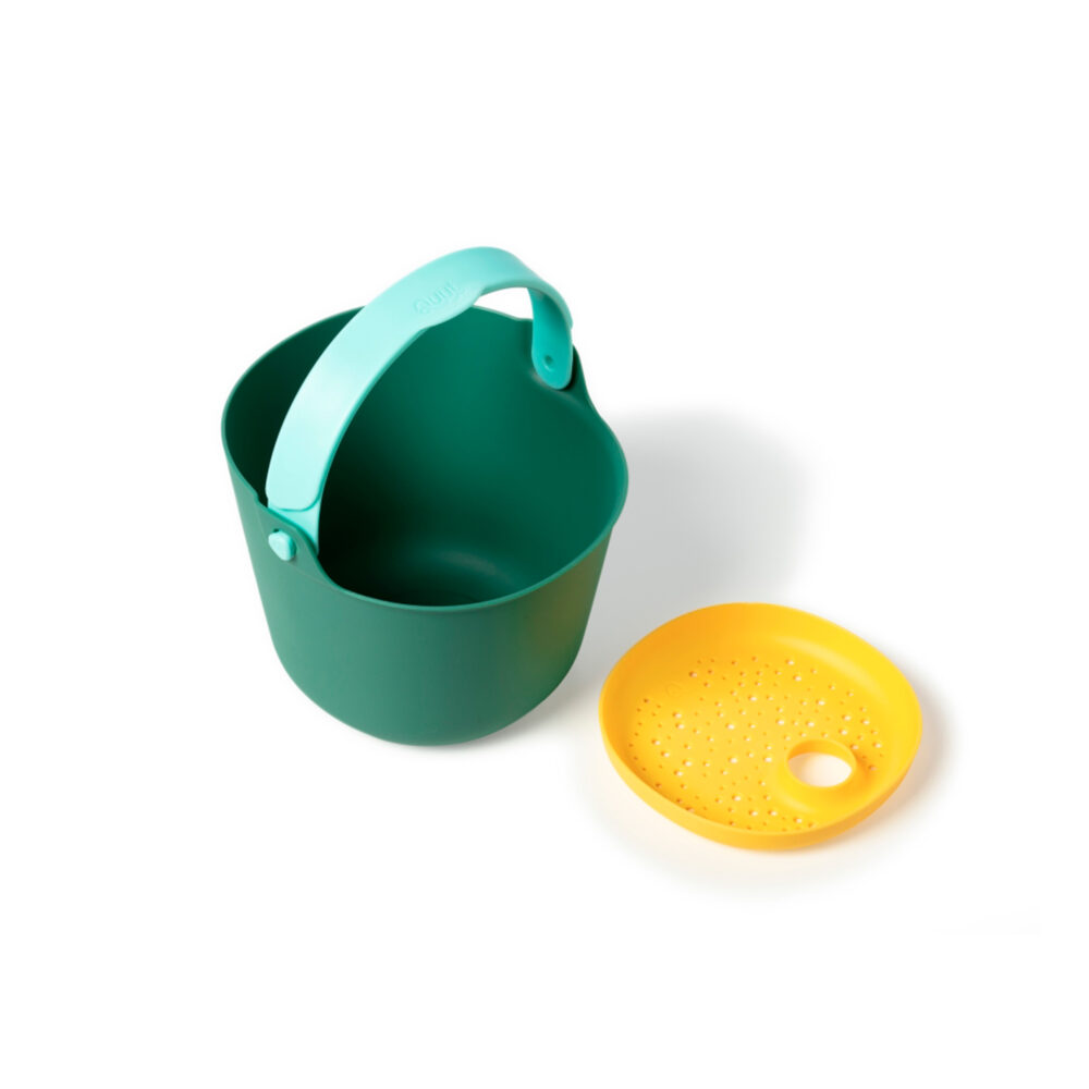 BUCKI BALDE CON COLADOR COLOR VERDE-AMARILLO QUUT