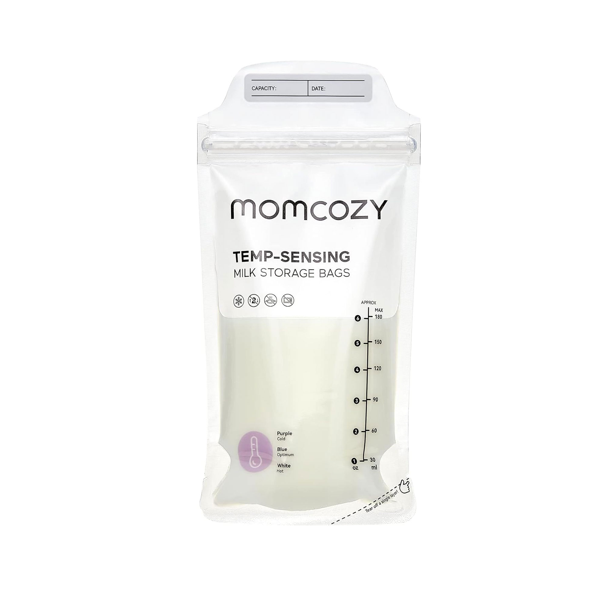 RECOLECTOR DE SILICONA PARA CALOSTRO REUTILIZABLE 7 ONZAS DE 6 UNIDADES MOMCOZY