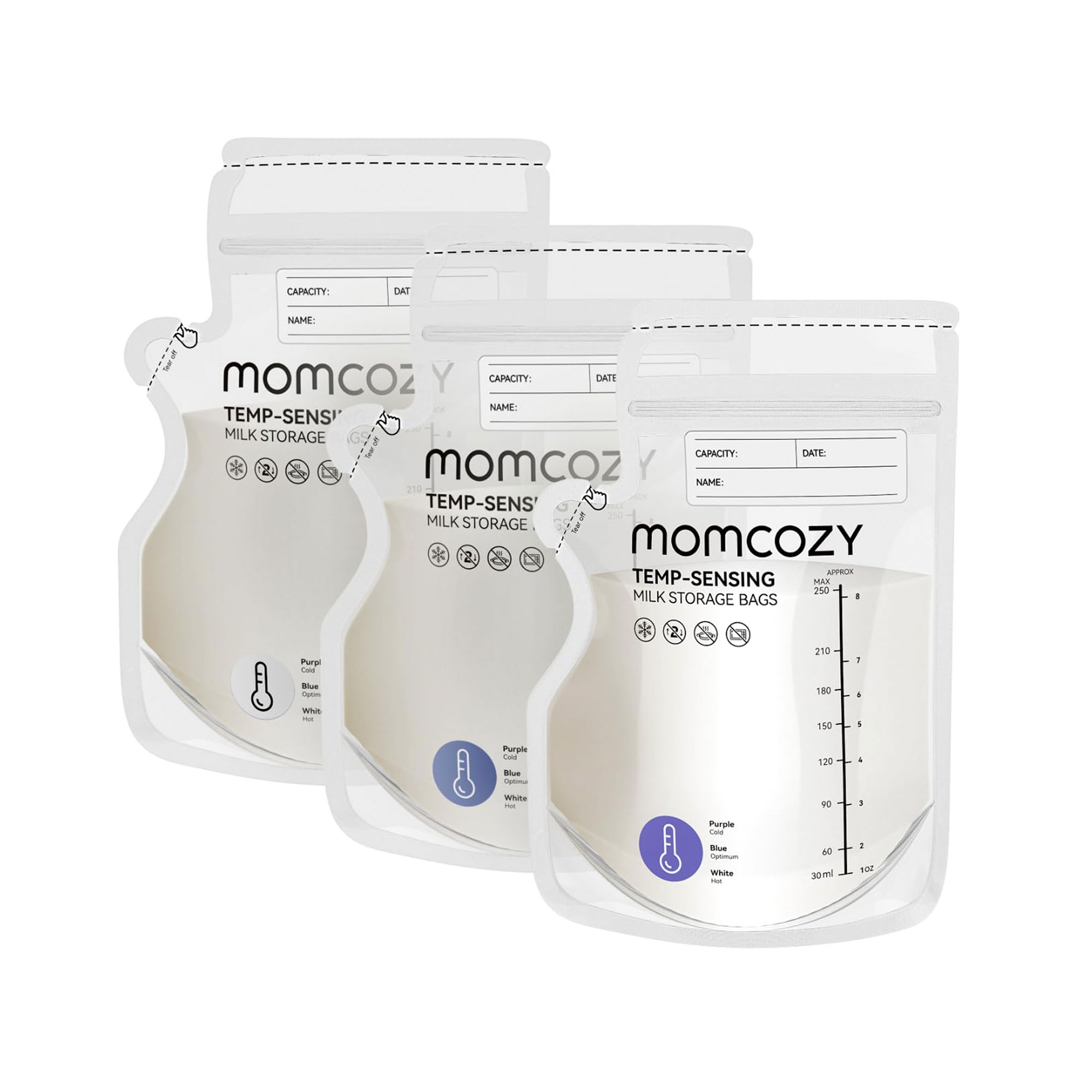 RECOLECTOR DE SILICONA PARA CALOSTRO REUTILIZABLE 7 ONZAS DE 6 UNIDADES MOMCOZY